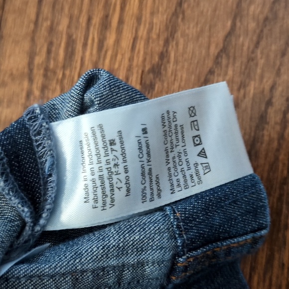 J. Crew Chambray Blue Denim Dress NWT Size 4 - Picture 7 of 7